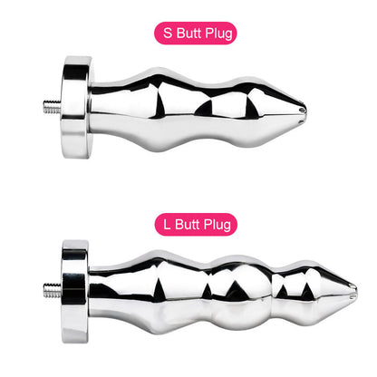 Hohlplugs in S und L im Größenvergleich