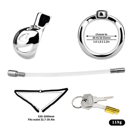Kurzes Set mit Schlauch und Gurt