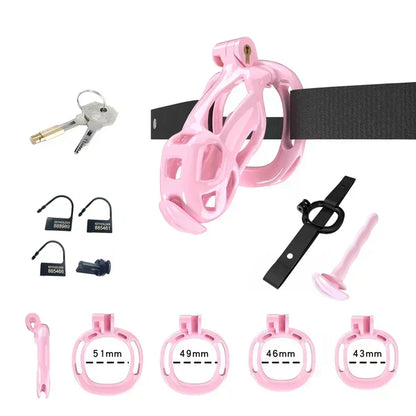 Pinkes Set mit Silikoneinsatz