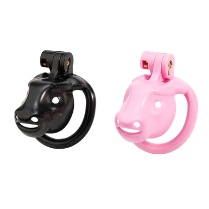 Pinke und schwarze Hülle