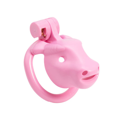 Pinke Stierfront