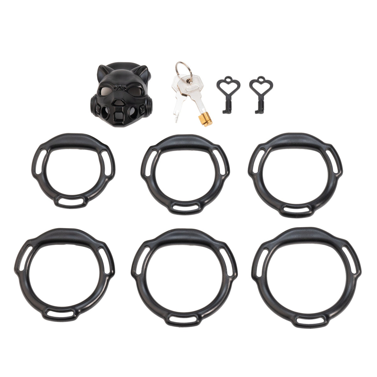 Set mit sechs Ösenringen