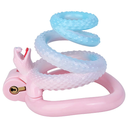 Spiralförmige Snake-Scale-Hülle