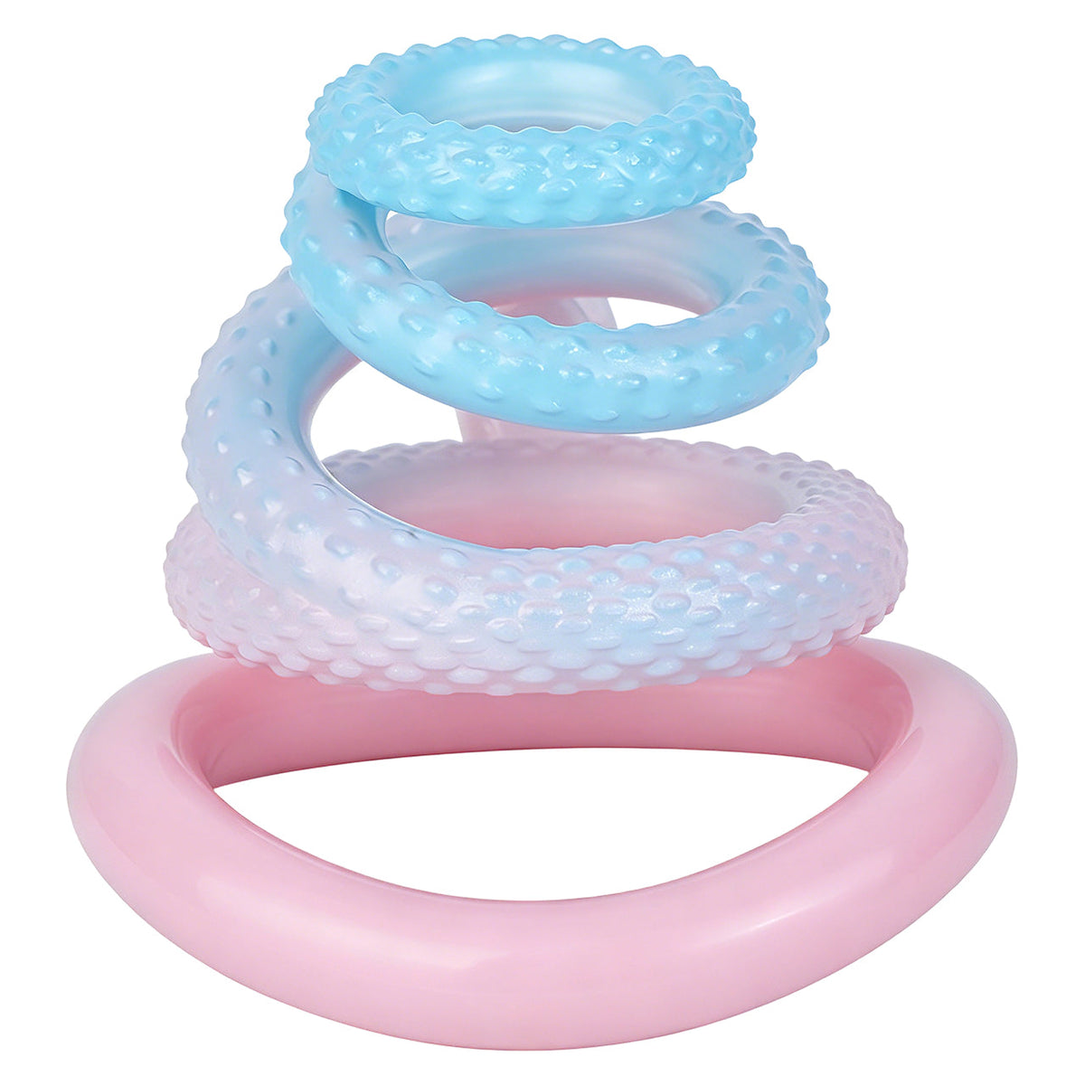 Spiralförmige Front von oben