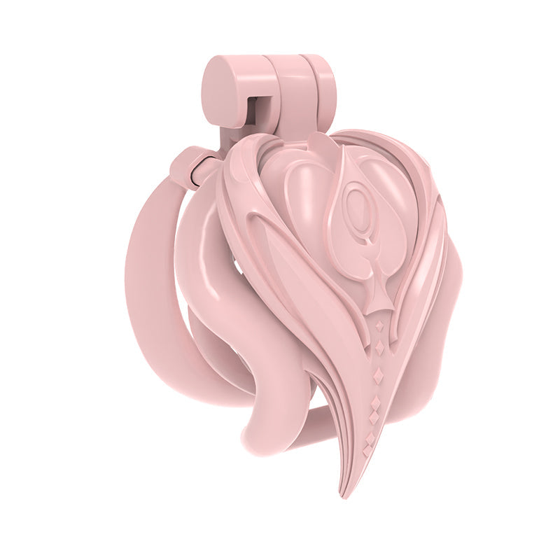 Pinke Herzfront schräg