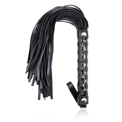 Flogger mit schwarzem gemusterten Griff