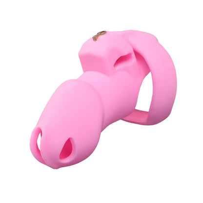Pinker Käfig mit gerundeter Front