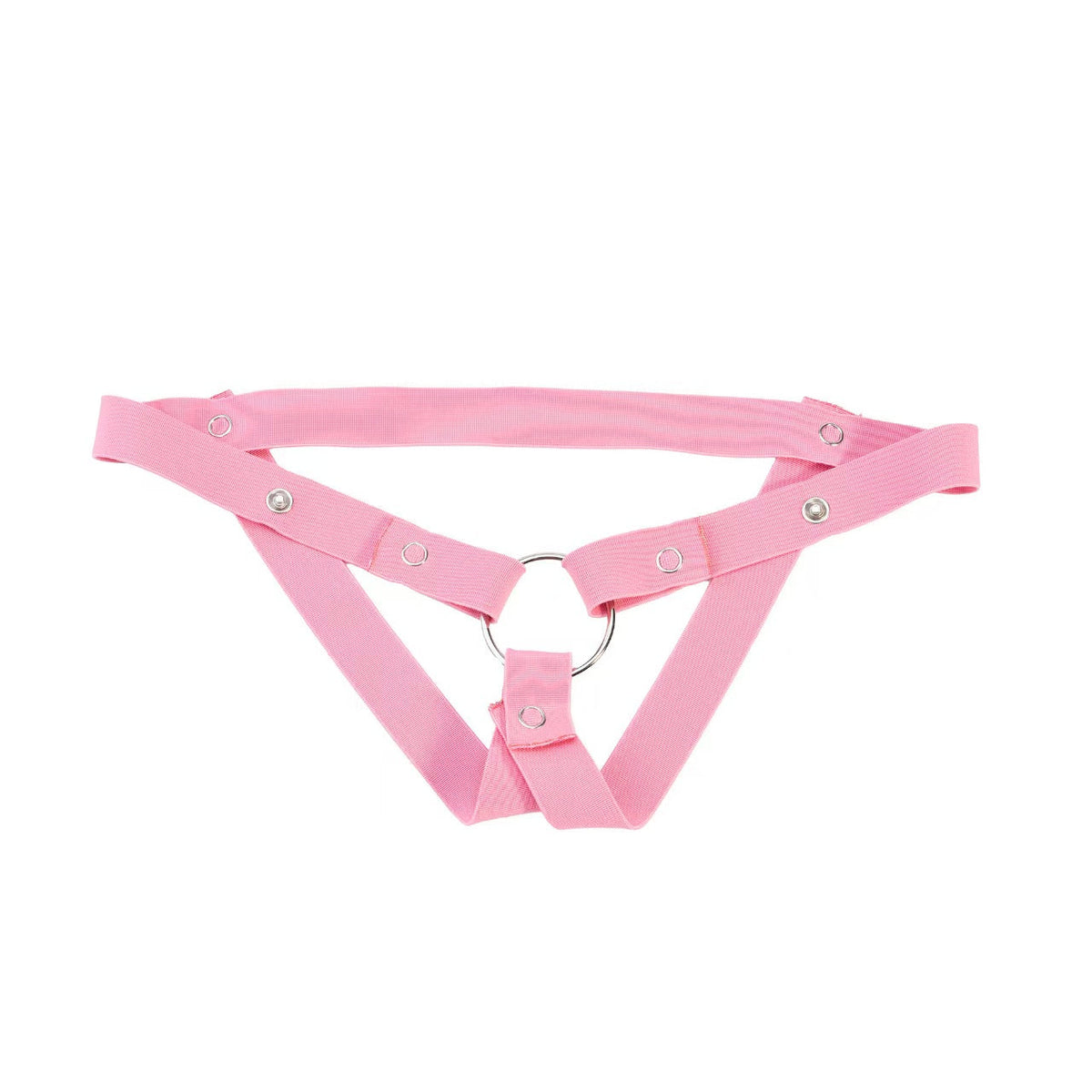 Pinke Hülle mit Haltegurt