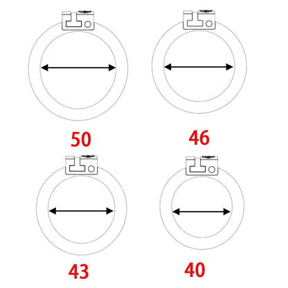 Basisringgrößen 40, 43, 46 und 50 mm