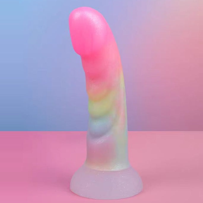 Optionaler pastellfarbener Dildo