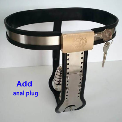 Gürtel mit einzelnem Analplug