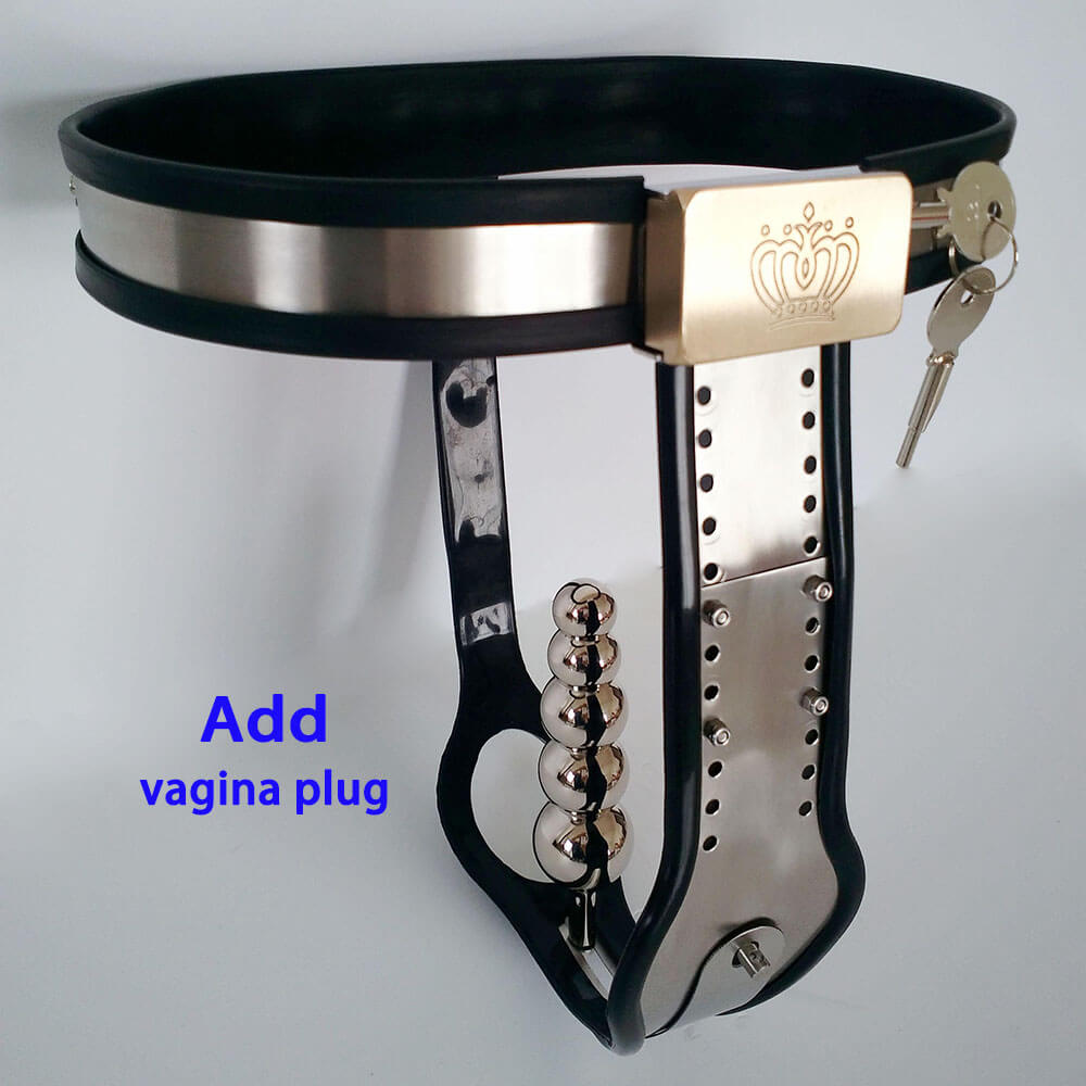 Gürtel mit einzelnem Vaginalplug