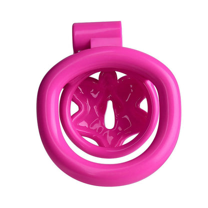 Rückseite der pinken Schmetterlingsform