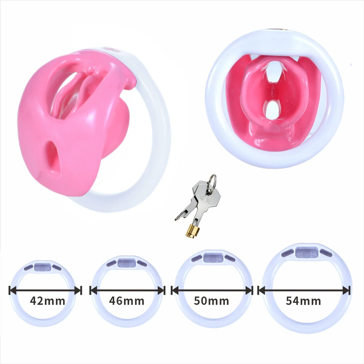 Pink-weißes Standardset