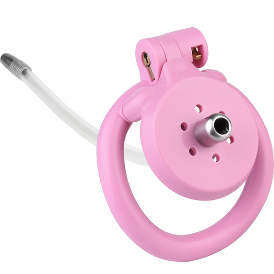 Pinker ABS-Käfig mit Einsatz