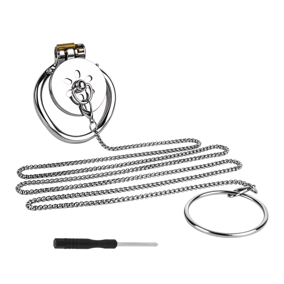 Gebogener Basisring mit Kette und Werkzeug