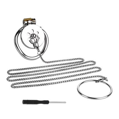 Gebogener Basisring mit Kette und Werkzeug