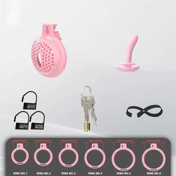 Pinkes Set mit Zubehör
