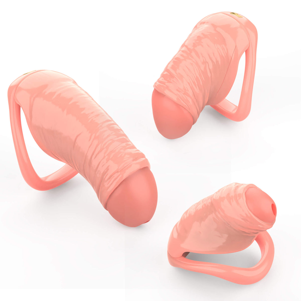 Hautfarbene anatomische Käfighüllen