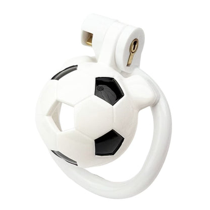 Fußballfront mit weißem Basisring