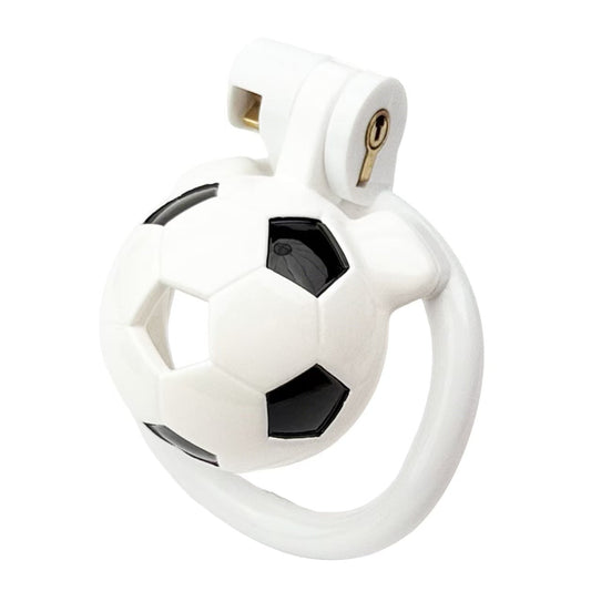 Fußballfront mit weißem Basisring