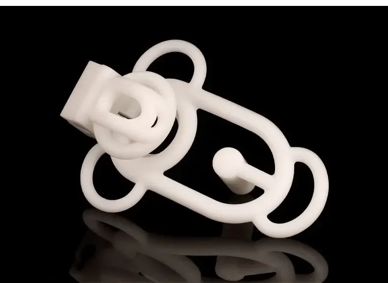 Weißer DIY-Clip seitlich