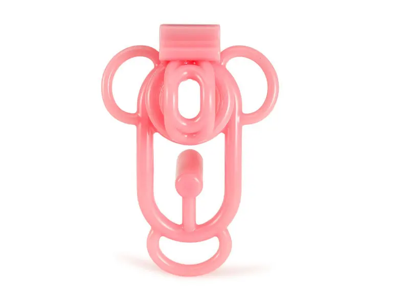 Pinker DIY-Clip von vorne