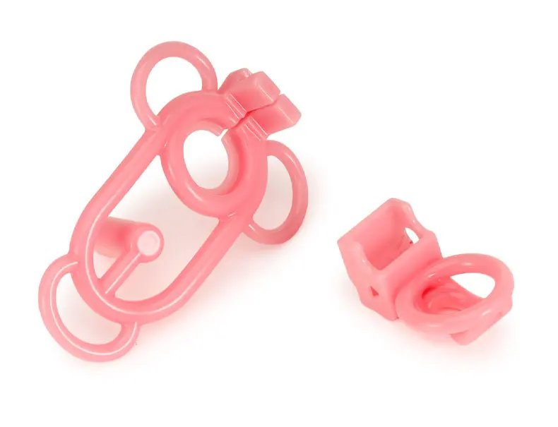 Abgenommenes Frontteil am pinken Clip