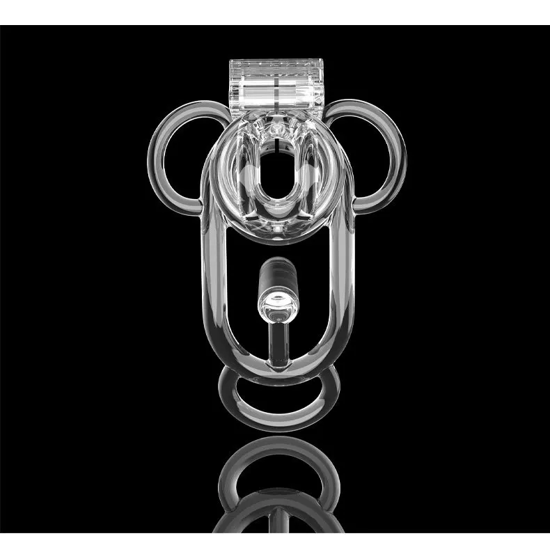 Transparenter Clip von vorne