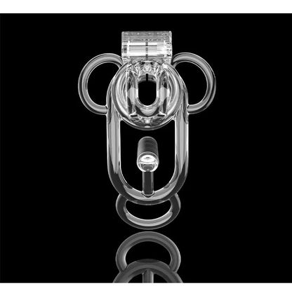 Transparenter Clip von vorne