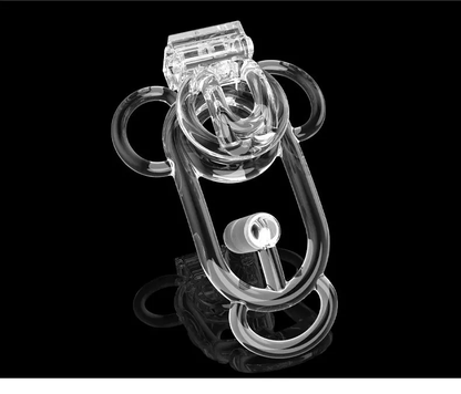 Transparenter Clip mit Frontteil