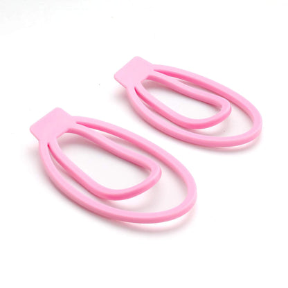 Pinke FuFu Clips in zwei Ausführungen