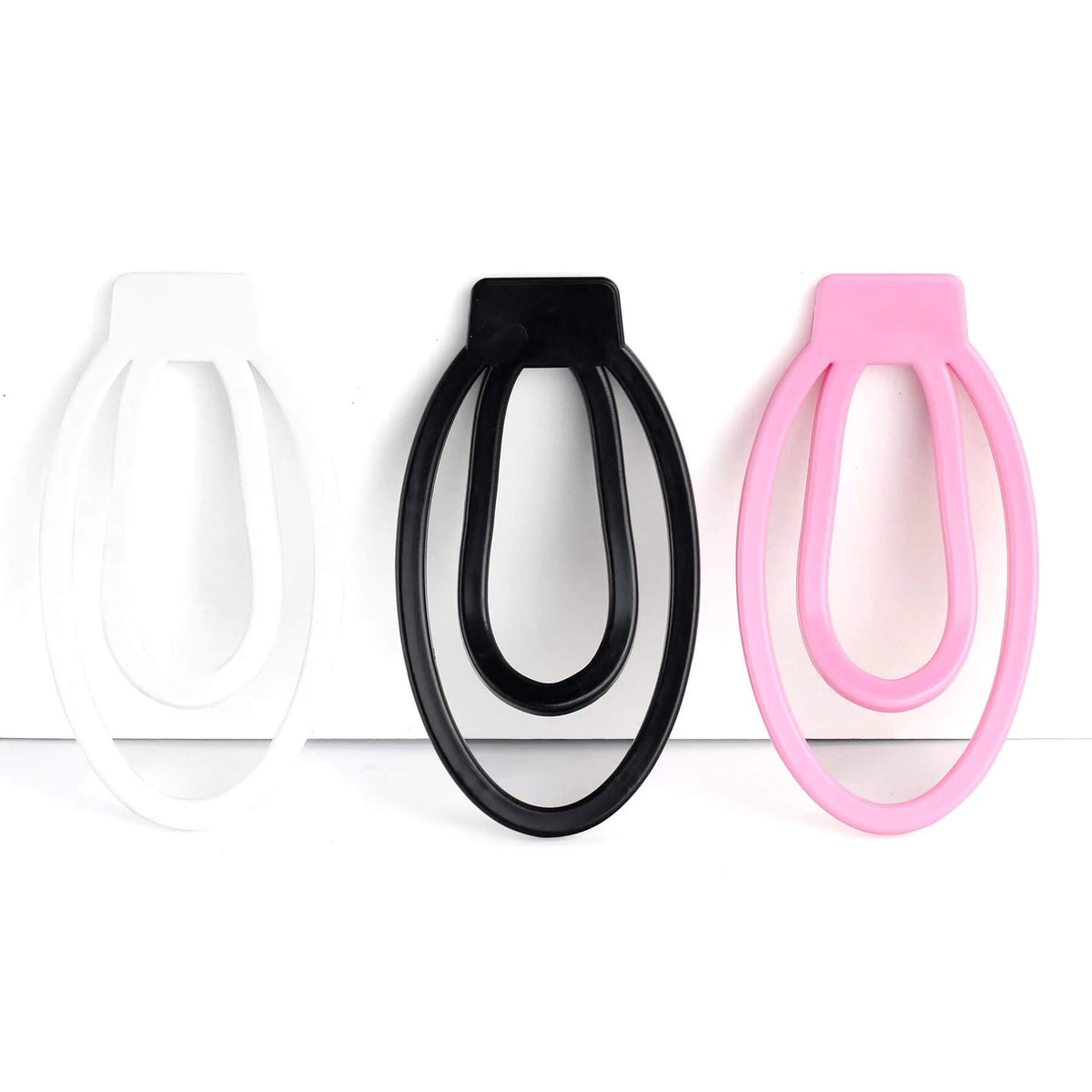 FuFu Clips in Weiß, Schwarz und Pink