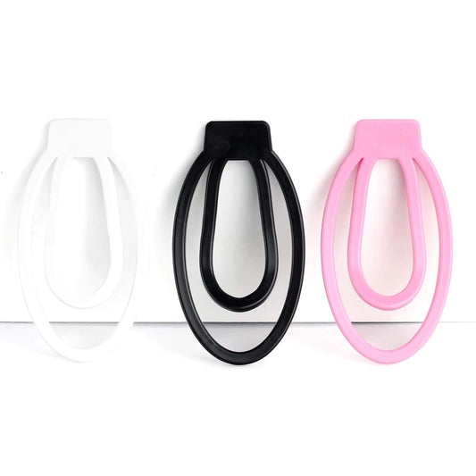 FuFu Clips in Weiß, Schwarz und Pink