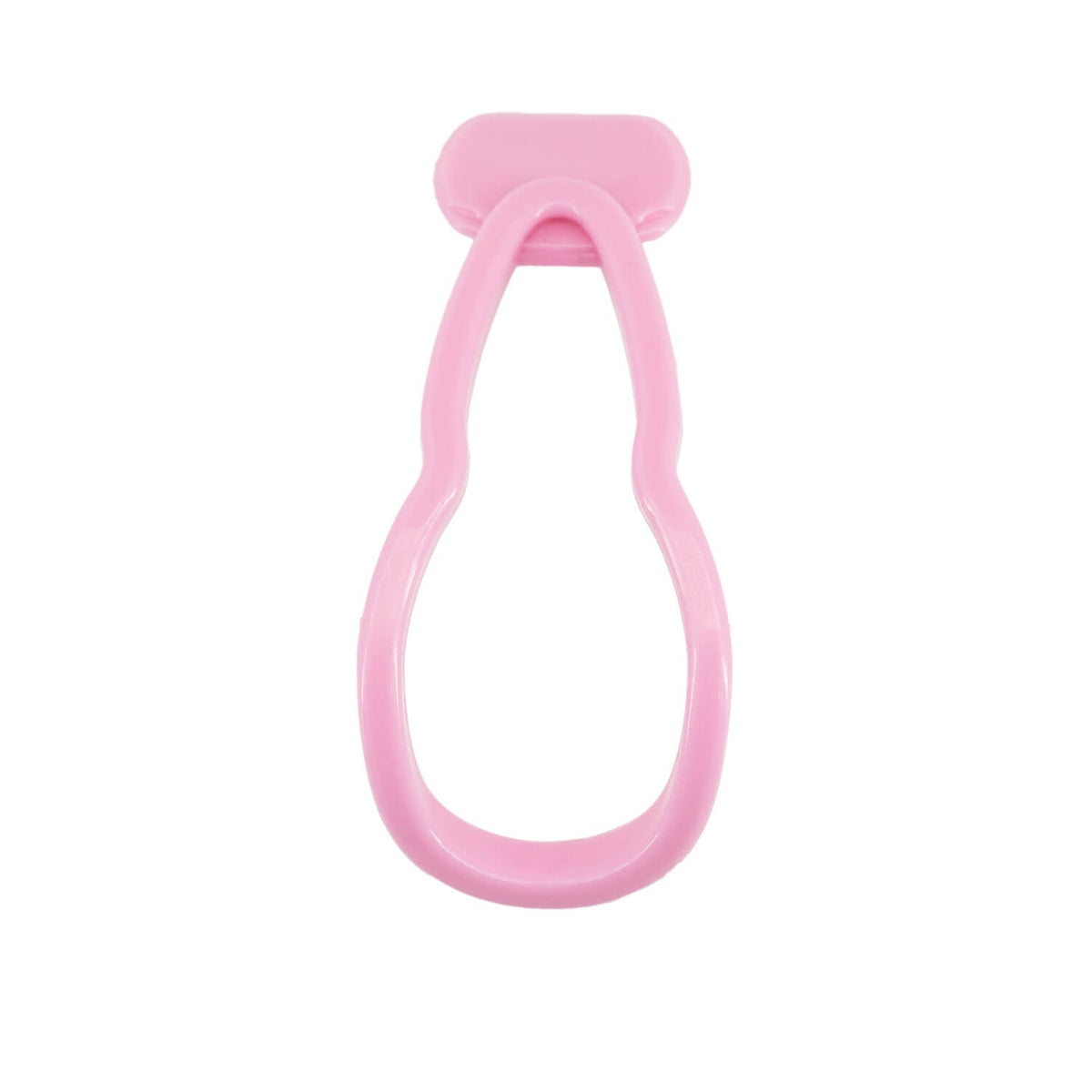 Pinker Lite-Clip aufrecht