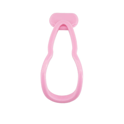 Pinker Lite-Clip aufrecht
