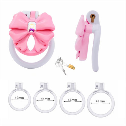 Pink-weißes Grundset mit vier Ringen