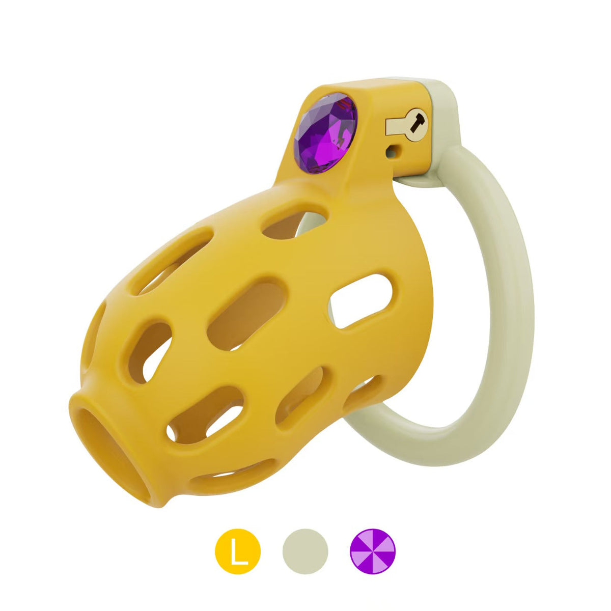 Große Hülle mit hellgrünem Ring