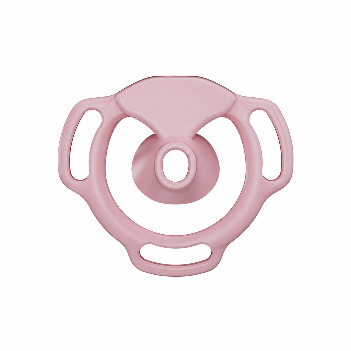 Pinker Halo Ring frontal