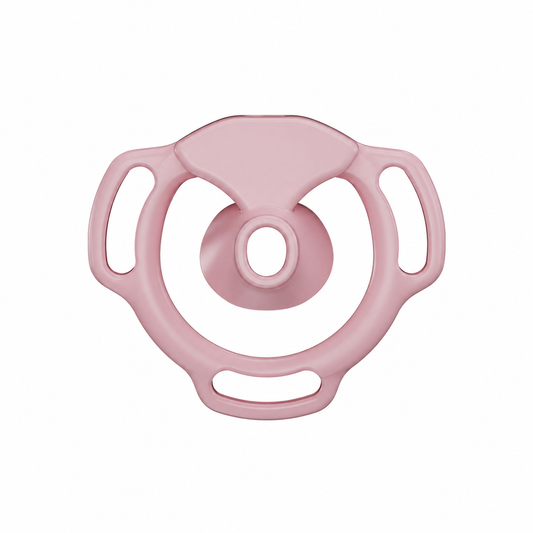 Pinker Halo Ring frontal