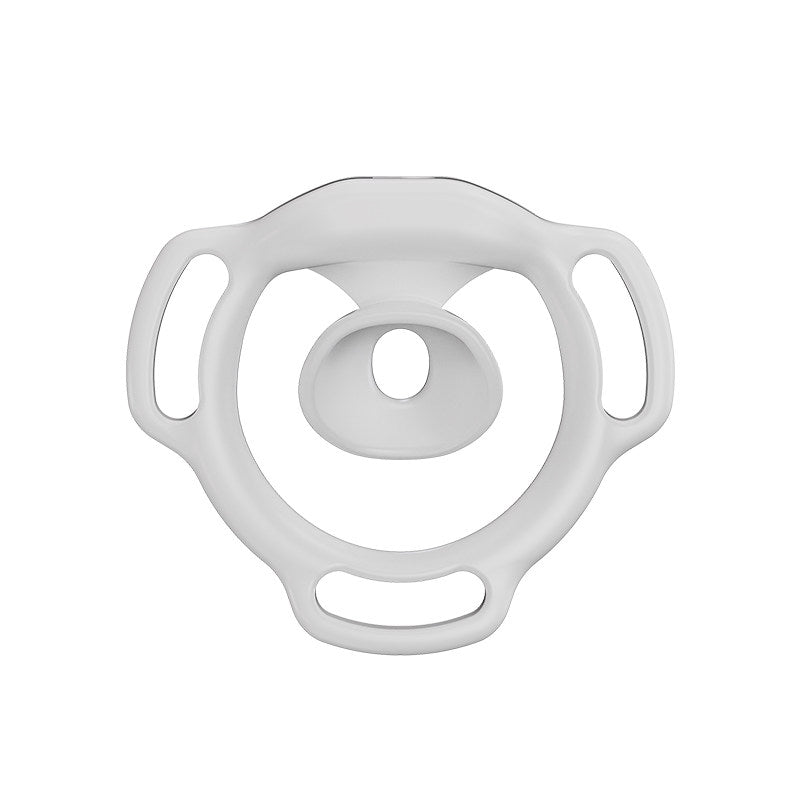 Weißer Halo Ring von hinten