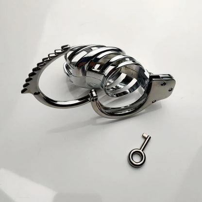 Seitenansicht mit weit geöffnetem Ring
