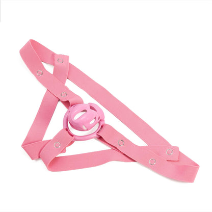 Pinker Haltegurt mit Herzfront
