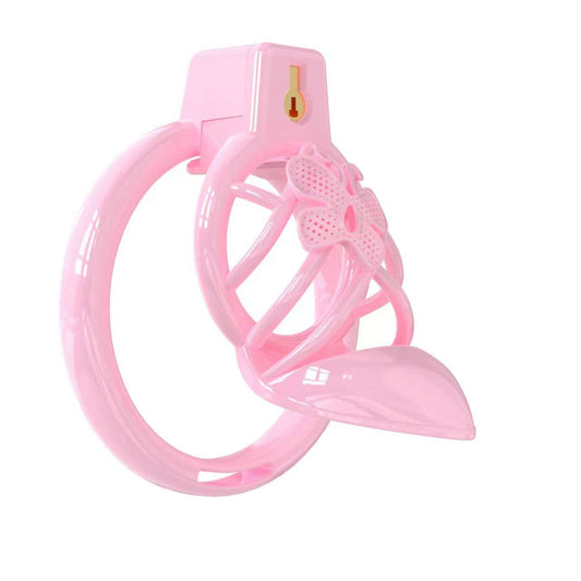 Kurze pinke High-Heel-Hülle