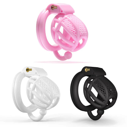 Kurzer Beehive 2.0 in Pink, Schwarz und Weiß