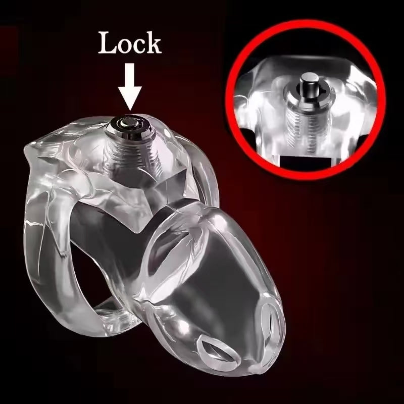 Transparenter HT-V5 mit markiertem Release-Lock-Verschluss