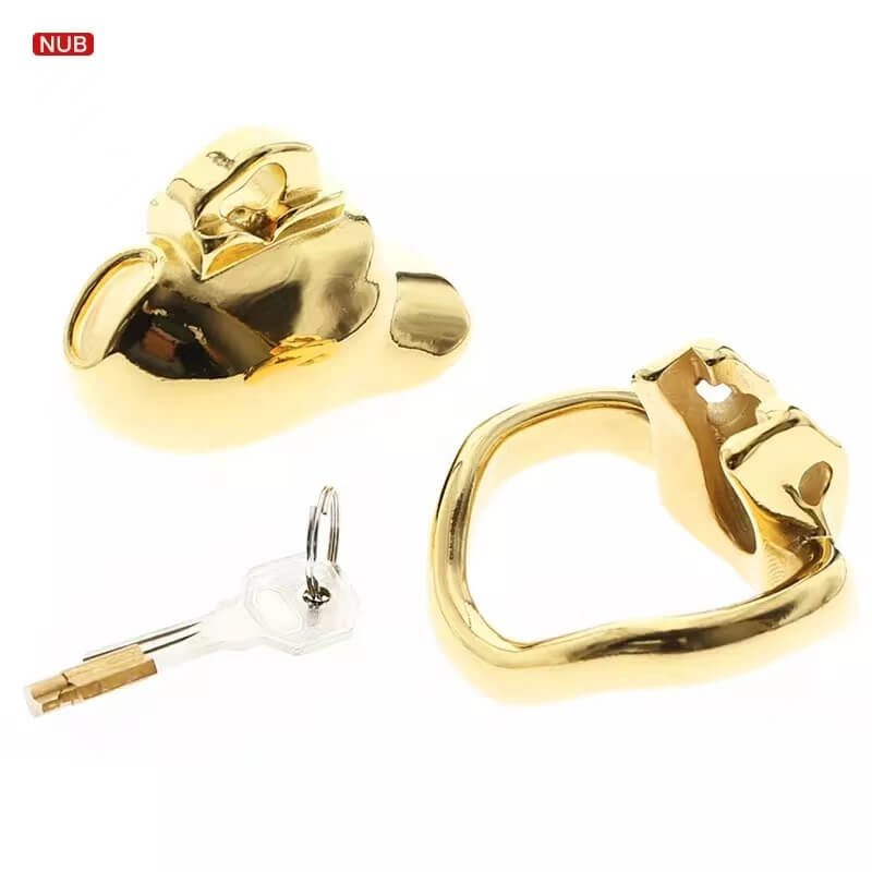 Zerlegter HTV3 Nub mit Ring und Schloss