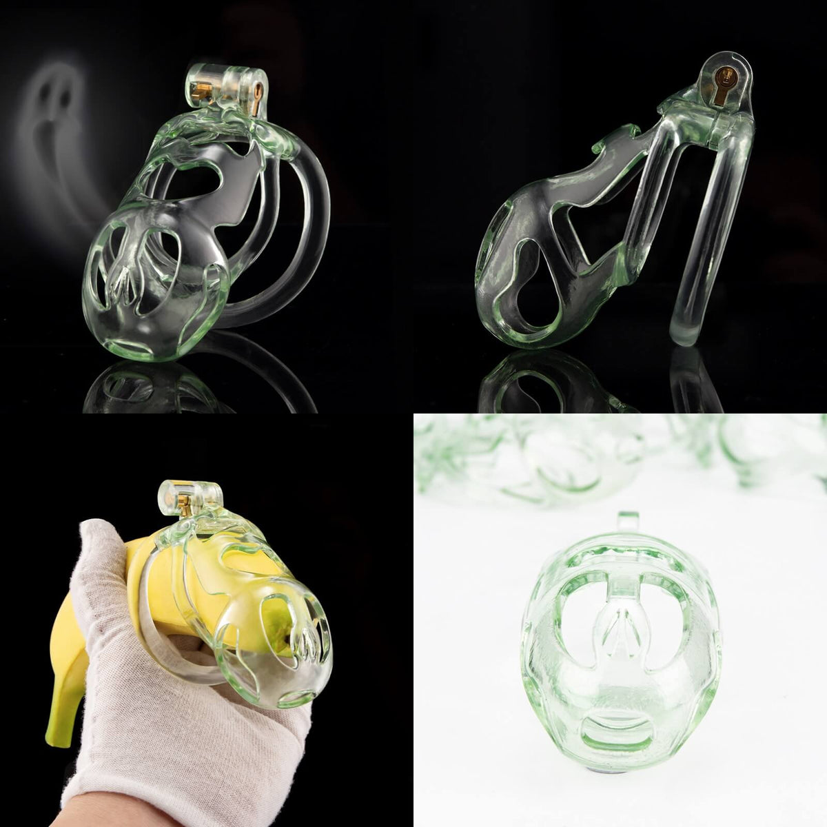 Grüner Ice-Ghost-Käfig als Kompatibilitätsbeispiel