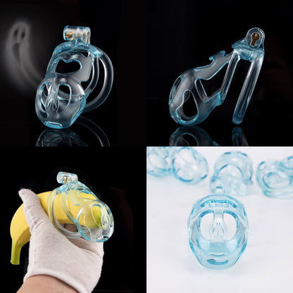 Blauer Ice-Ghost-Käfig als Kompatibilitätsbeispiel