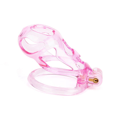 Pinker Käfig mit flachem Basisring als Anwendungsbeispiel